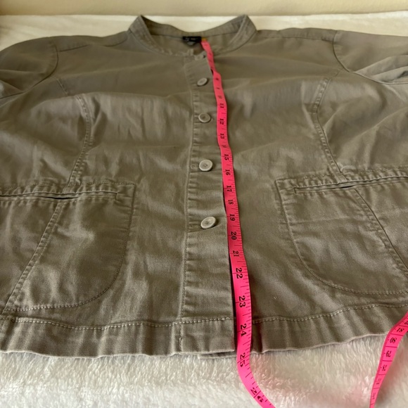 Eileen Fisher Button Up Jacket, plus size 1X - Picture 13 of 14